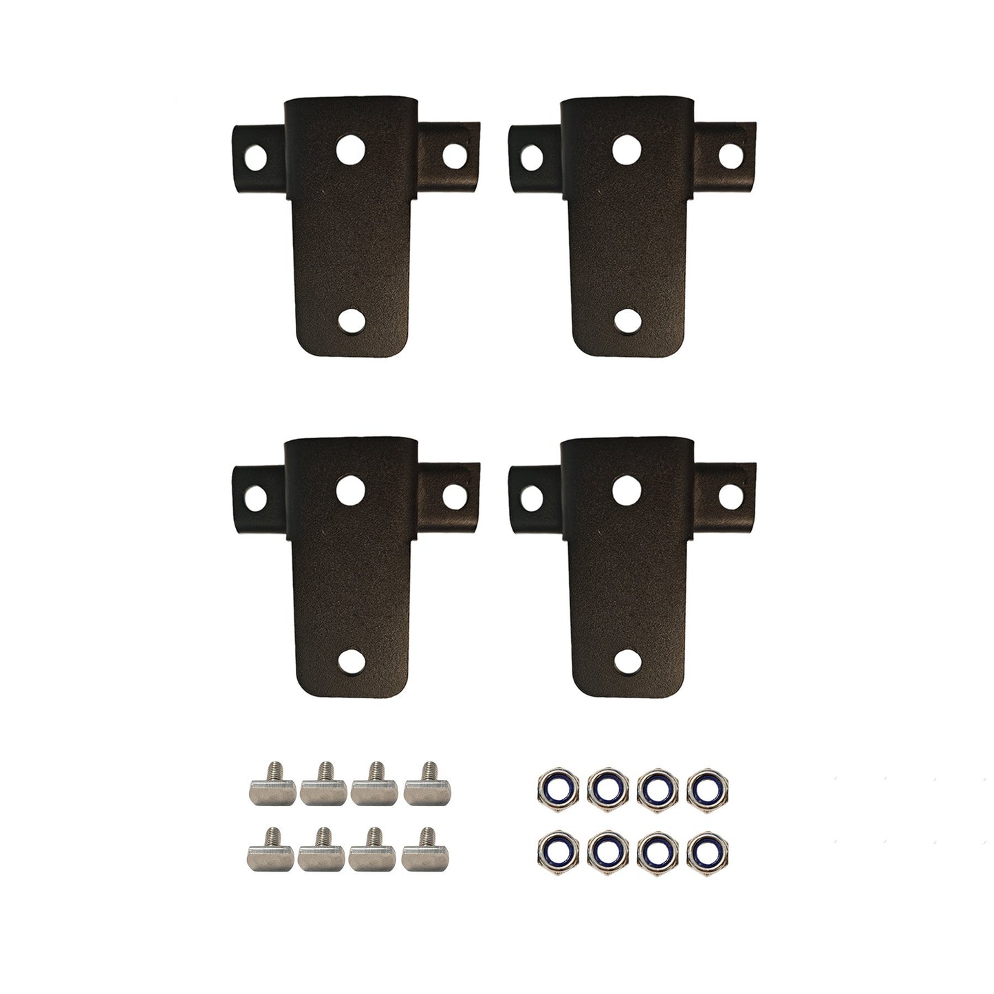 Roof Rack Mounting Kit for Rooftop Tent – Complete Hardware Set | Universal RTT Roof Rack Installation Kit