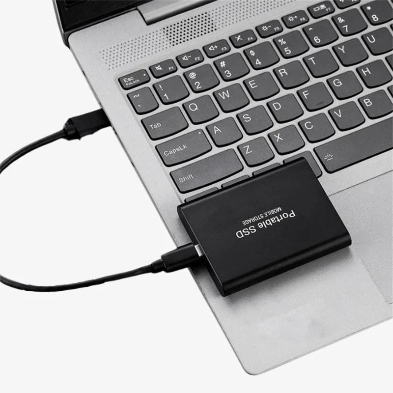 Olyyra M.2 Speed Portable SSD – 1000 MB/s USB 3.1 Type-C, Shock-Resistant, 500GB / 1TB / 2TB | Windows, macOS & Android — Mobile Backup & Creative Use