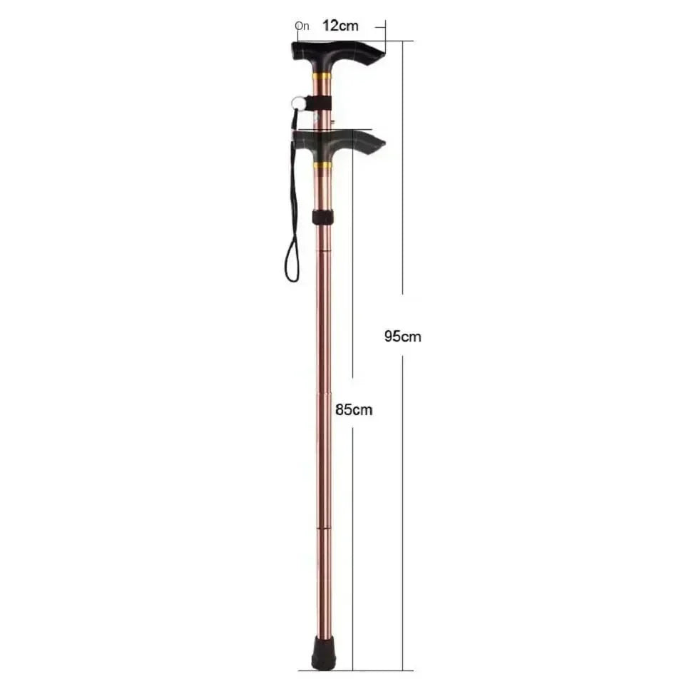 OLYYRA | TREKRITE STICK – Adjustable Aluminum Hiking Pole for Reliable Support