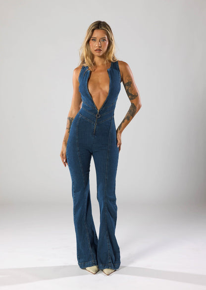 Denim Jumpsuit