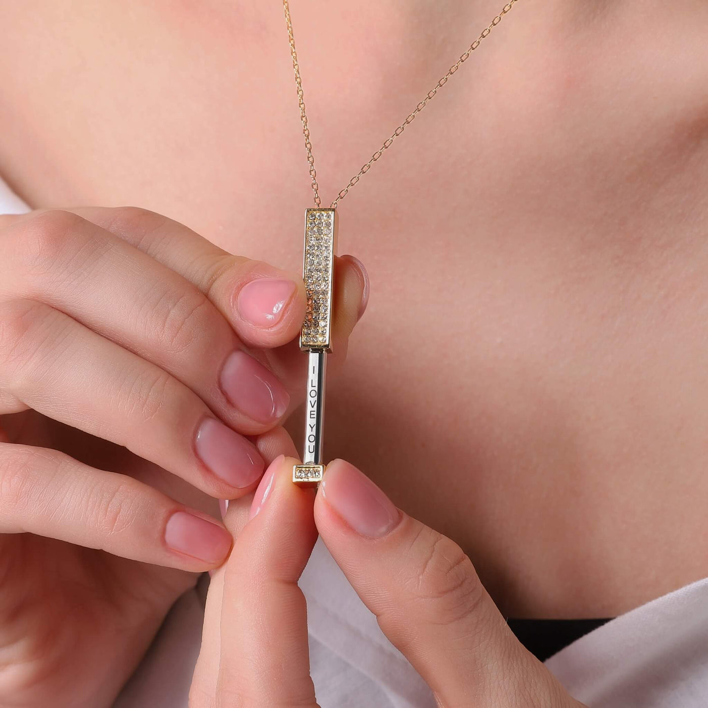 Secret Message Necklace