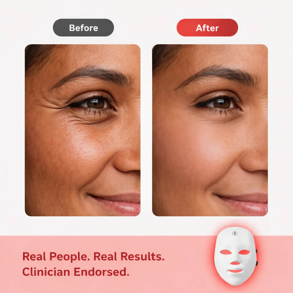 Red Light Therapy Face Mask