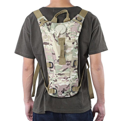 3L Hydration Backpack – Water-Resistant Oxford Fabric, Hands-Free Drinking Hose, Breathable Back Pad, Adjustable Unisex Fit