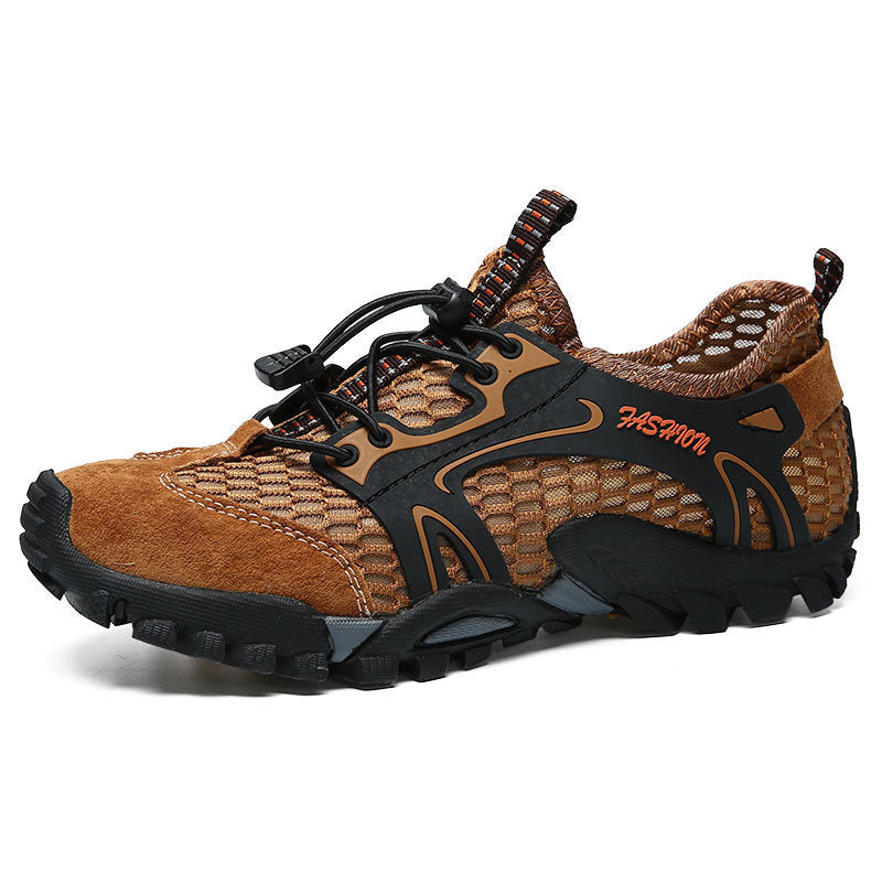 Olyyra Aqua Trail Shoes – Fast-Drying Breathable Mesh, Water-Resistant, Built-In Drainage, Slip-Resistant Sole & Easy-Adjust Laces | Trail Running, Hiking, Fishing, Camping & Water Crossings