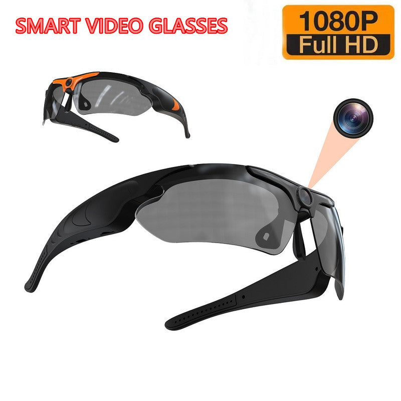 Olyyra Camera Sunglasses with Built-In Video Recorder – Hands-Free Recording, 4–5 Hour Battery, UV Protection & Plug-and-Play Design for Travel, Sports & Events