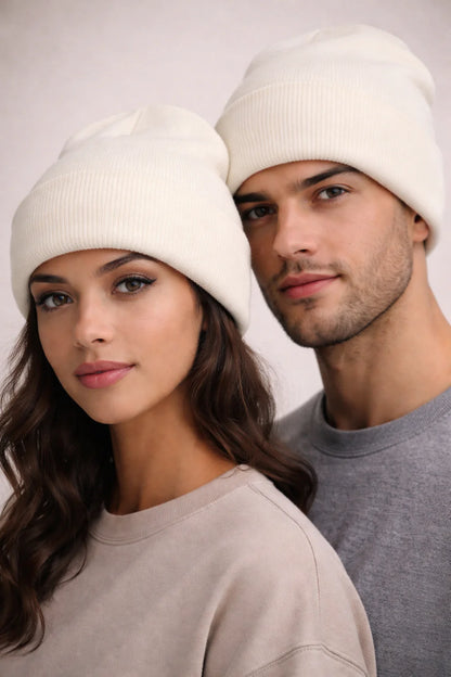 Silk-Lined Knit Beanies