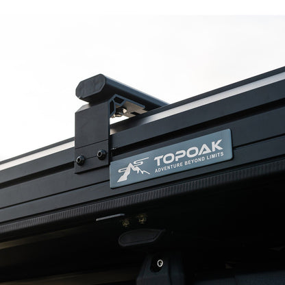 Olyyra Roof Bars for Rooftop Tent – 1 Pair with Mounting Brackets & Hardware Kit | Universal Crossbar Set for RTT Installation