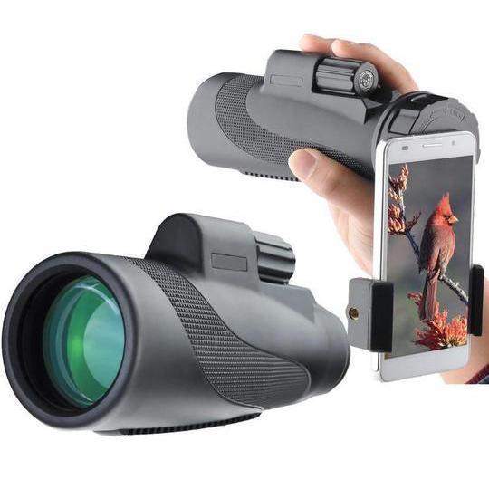 Olyyra 16x52 HD Waterproof Monocular Telescope – BAK4 Prism, Fully Multi-Coated Lens, Nitrogen-Filled Fogproof for Bird Watching, Hiking, Hunting & Wildlife