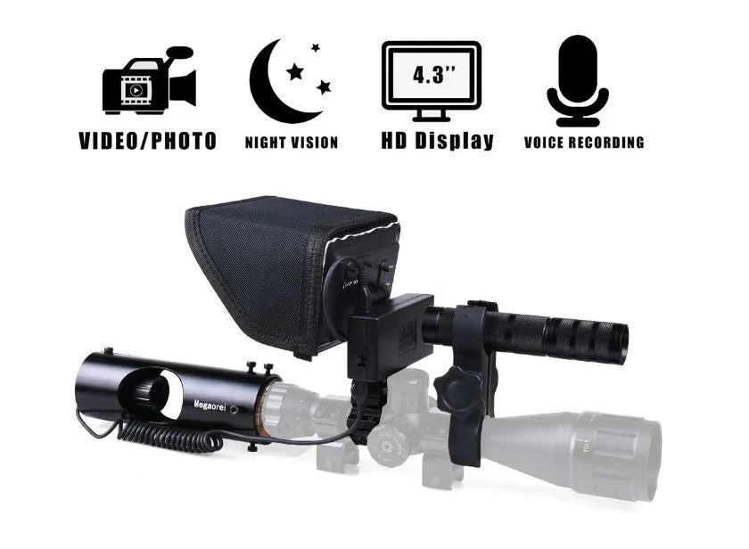HD Night Vision IR Camera – 1080p, Gen 2 Infrared Technology, Wide-Angle Lens, Photo & Video Modes, Weatherproof, Memory Card Support | Wildlife, Security & Outdoor Adventure
