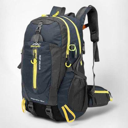 Olyyra 40L Waterproof Hiking Backpack – Rugged Weatherproof Construction, Padded Back Panel, Adjustable Shoulder Straps | Weekend Hiking, Trekking & Camping Expeditions