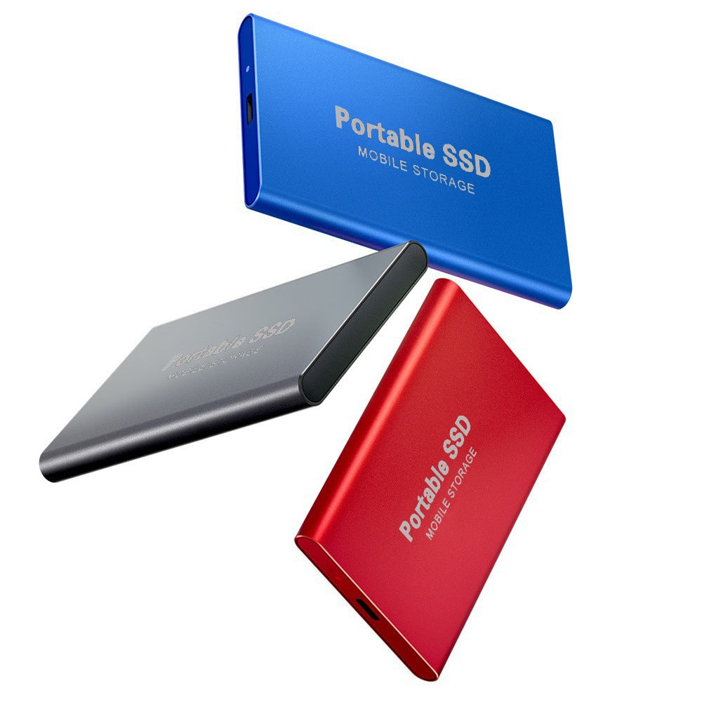 Olyyra Ultra-Compact 1TB Portable SSD – Shockproof Metal Shell, LED Indicator Light, USB 3.1 Plug & Play, No External Power | Daily Office Use, Travel & File Backup
