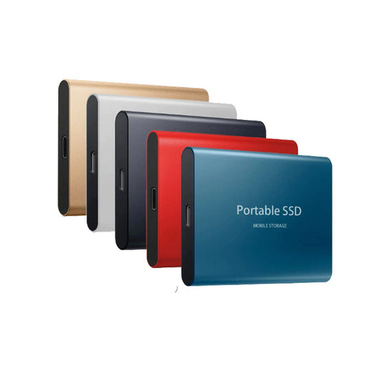 Olyyra Ultra-Compact 1TB Portable SSD – Shockproof Metal Shell, LED Indicator Light, USB 3.1 Plug & Play, No External Power | Daily Office Use, Travel & File Backup