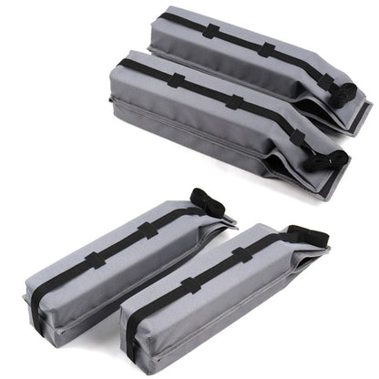 Olyyra Universal Soft Roof Rack Pads – High-Density Foam + Oxford Fabric, 2 Heavy-Duty Straps, Anti-Slip, Tool-Free Install | Kayak, Surfboard, Canoe & Luggage Car Transport