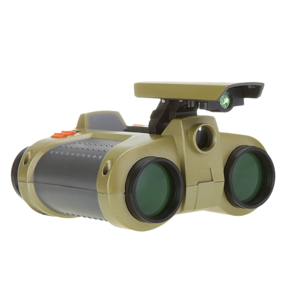 Olyyra Kids Night Vision Goggles & Binoculars – 4x Magnification, 8m Night Vision Range, Shock-Resistant, Adjustable Eyepieces & Neck Strap | Camping, Hiking & Outdoor Adventure Toy