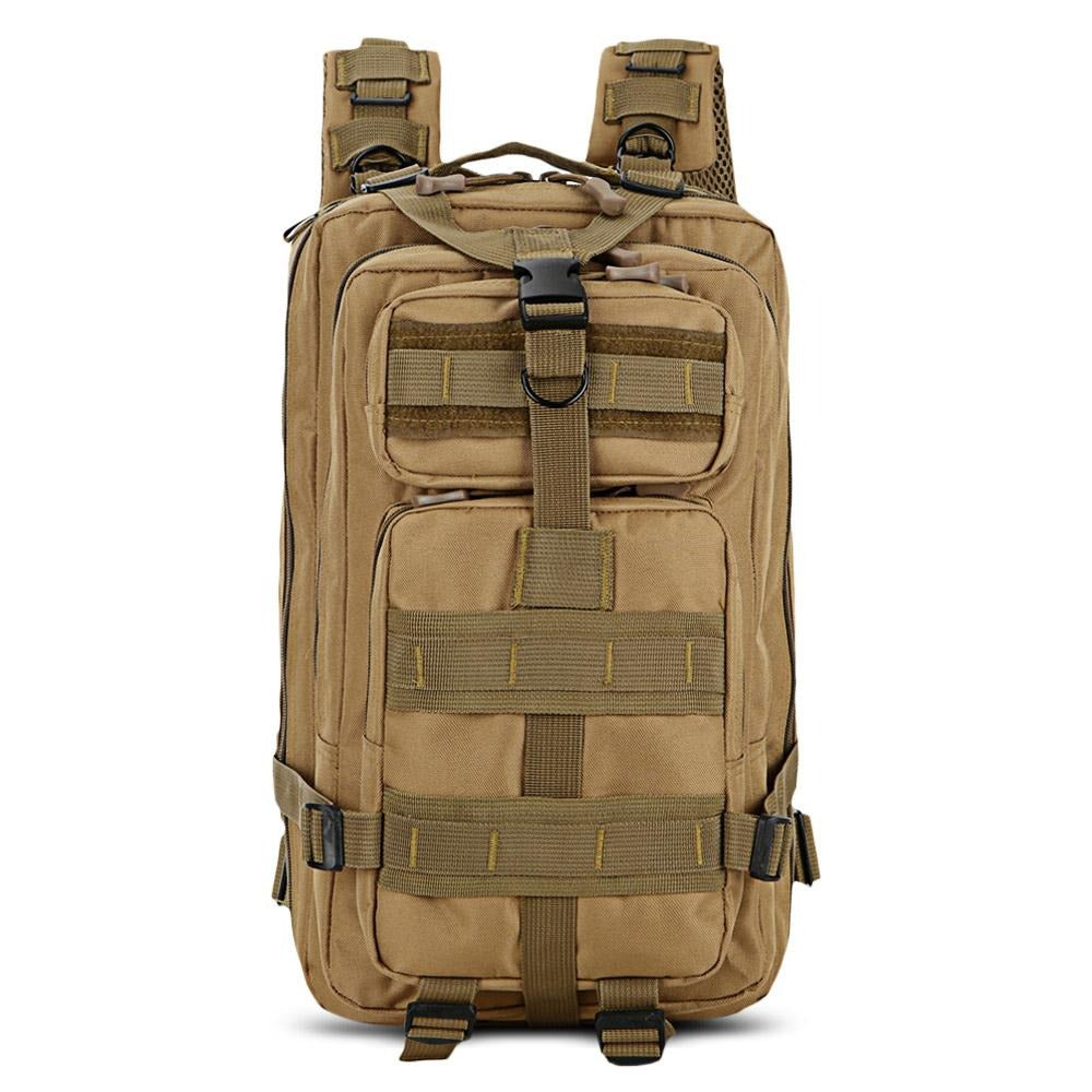 Olyyra Military Tactical Backpack 25L – Wear-Resistant, MOLLE System, Multi-Pocket, Padded Straps | Camping, Hiking, Travel & Outdoor Adventures