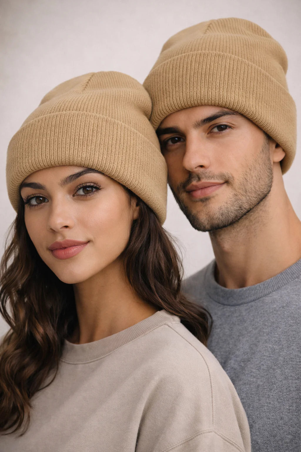 Silk-Lined Knit Beanies