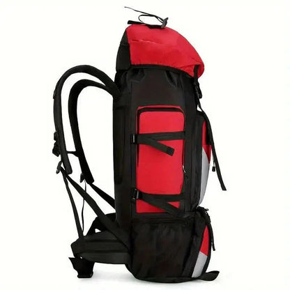 Olyyra 90L Waterproof Hiking Backpack – Large Capacity Multi-Day Camping & Travel Pack with Ergonomic Support System