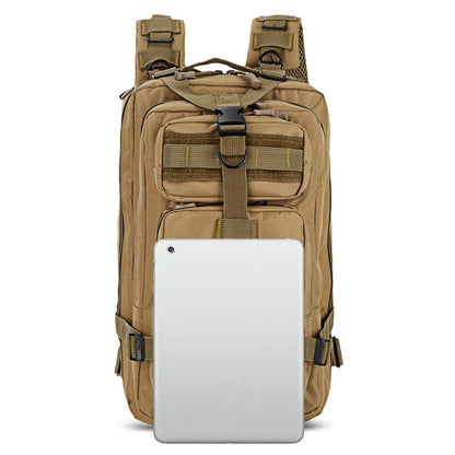 Olyyra Military Tactical Backpack 25L – Wear-Resistant, MOLLE System, Multi-Pocket, Padded Straps | Camping, Hiking, Travel & Outdoor Adventures