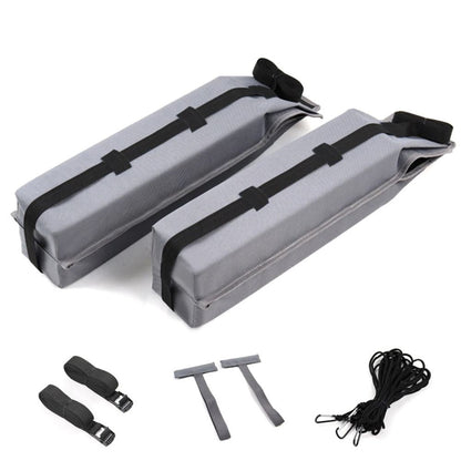 Olyyra Universal Soft Roof Rack Pads – High-Density Foam + Oxford Fabric, 2 Heavy-Duty Straps, Anti-Slip, Tool-Free Install | Kayak, Surfboard, Canoe & Luggage Car Transport