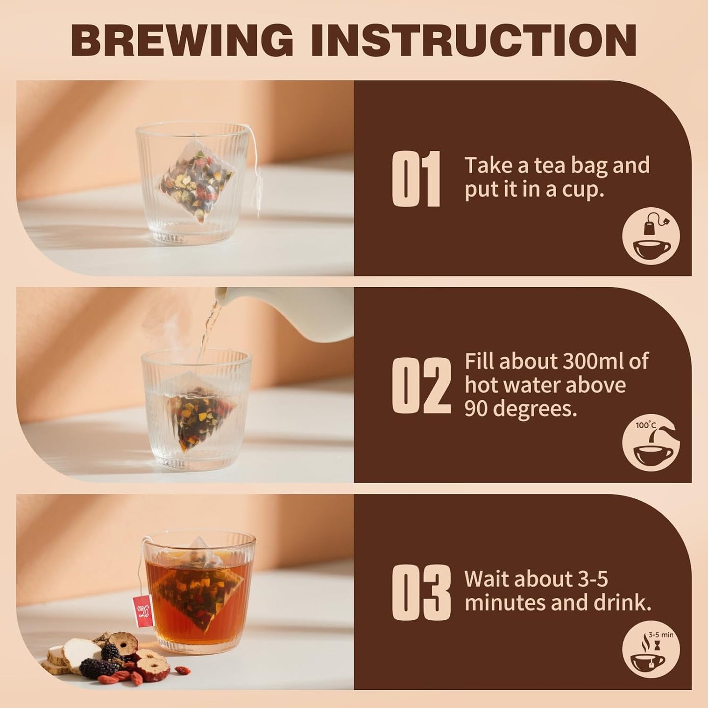 Kräuter Energie Tee