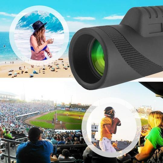 Olyyra 16x52 HD Waterproof Monocular Telescope – BAK4 Prism, Fully Multi-Coated Lens, Nitrogen-Filled Fogproof for Bird Watching, Hiking, Hunting & Wildlife
