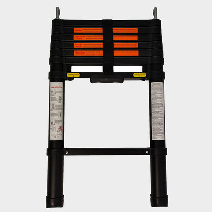 Olyyra Telescopic Ladder for Rooftop Tent – 7'6.5'' Standard & 10'6'' Extended | Slanted & Wide Versions for RTT Access