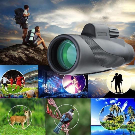 Olyyra 16x52 HD Waterproof Monocular Telescope – BAK4 Prism, Fully Multi-Coated Lens, Nitrogen-Filled Fogproof for Bird Watching, Hiking, Hunting & Wildlife