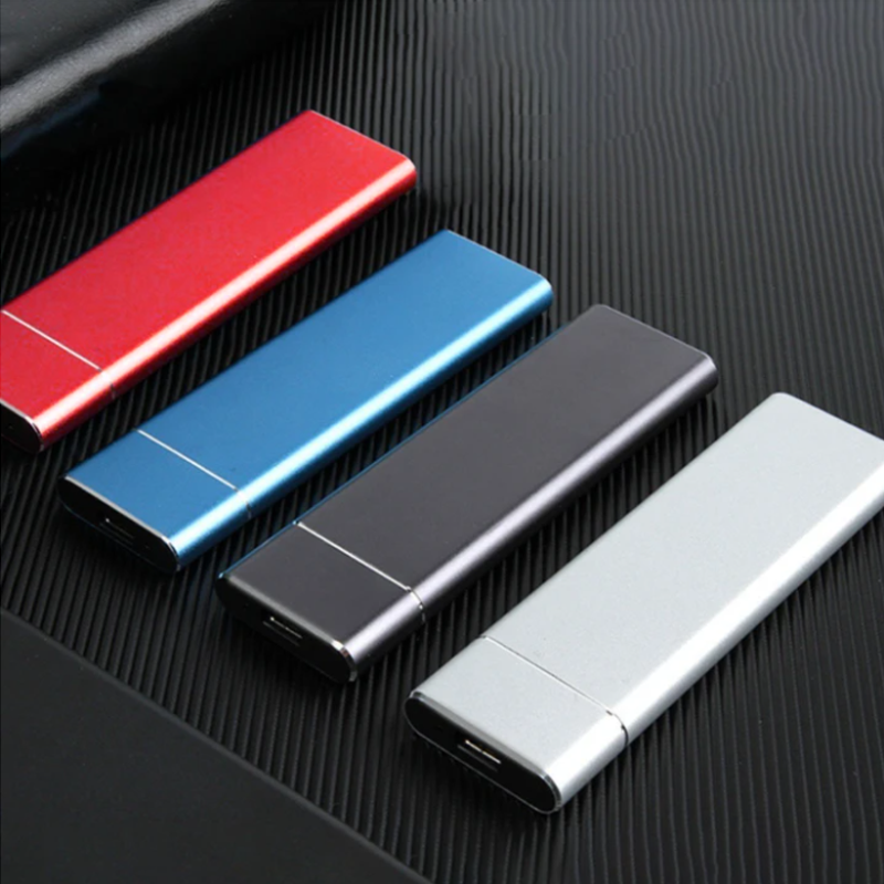Olyyra Portable External SSD – Up to 520 MB/s Read/Write, Durable Aluminum Alloy, USB-C/USB 3.1, 1TB & 2TB | Windows, Android & Multi-Device Compatible