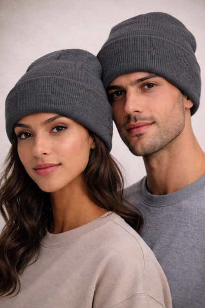Silk-Lined Knit Beanies