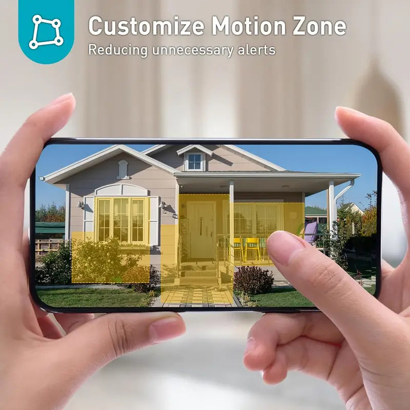Olyyra Wireless WiFi Video Doorbell – 1080p HD, 166° Wide Angle, PIR Motion Detection, 4400mAh 3-Month Battery, Two-Way Audio, Tuya App | Wired-Free Smart Home Security