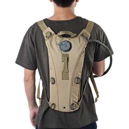 3L Hydration Backpack – Water-Resistant Oxford Fabric, Hands-Free Drinking Hose, Breathable Back Pad, Adjustable Unisex Fit