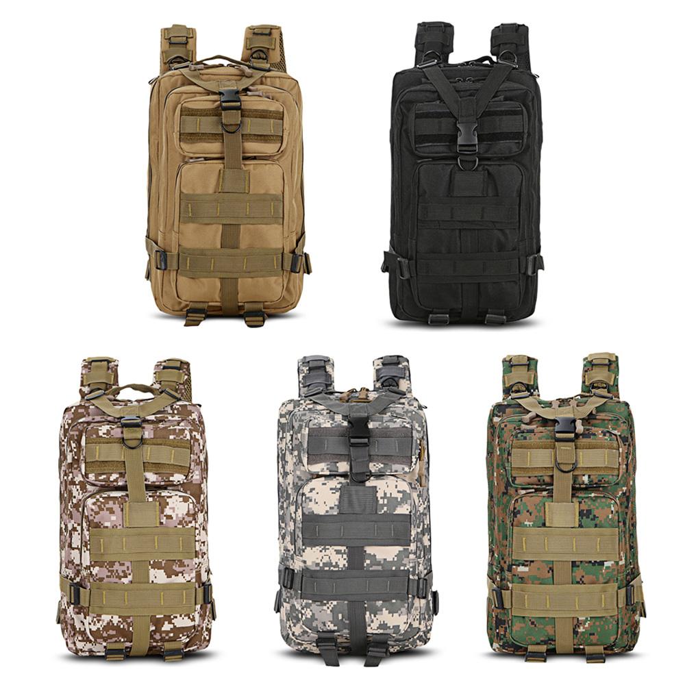 Olyyra Military Tactical Backpack 25L – Wear-Resistant, MOLLE System, Multi-Pocket, Padded Straps | Camping, Hiking, Travel & Outdoor Adventures