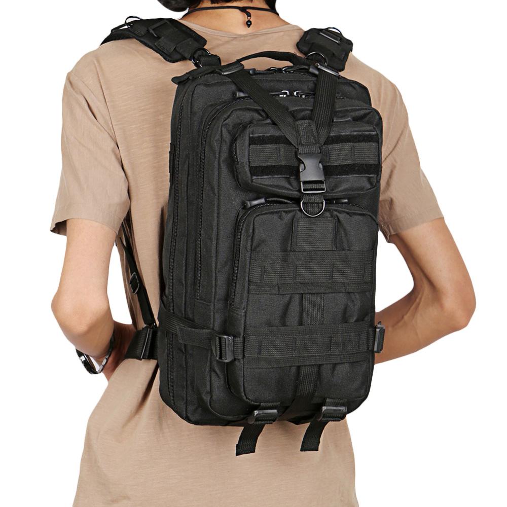 Olyyra Military Tactical Backpack 25L – Wear-Resistant, MOLLE System, Multi-Pocket, Padded Straps | Camping, Hiking, Travel & Outdoor Adventures