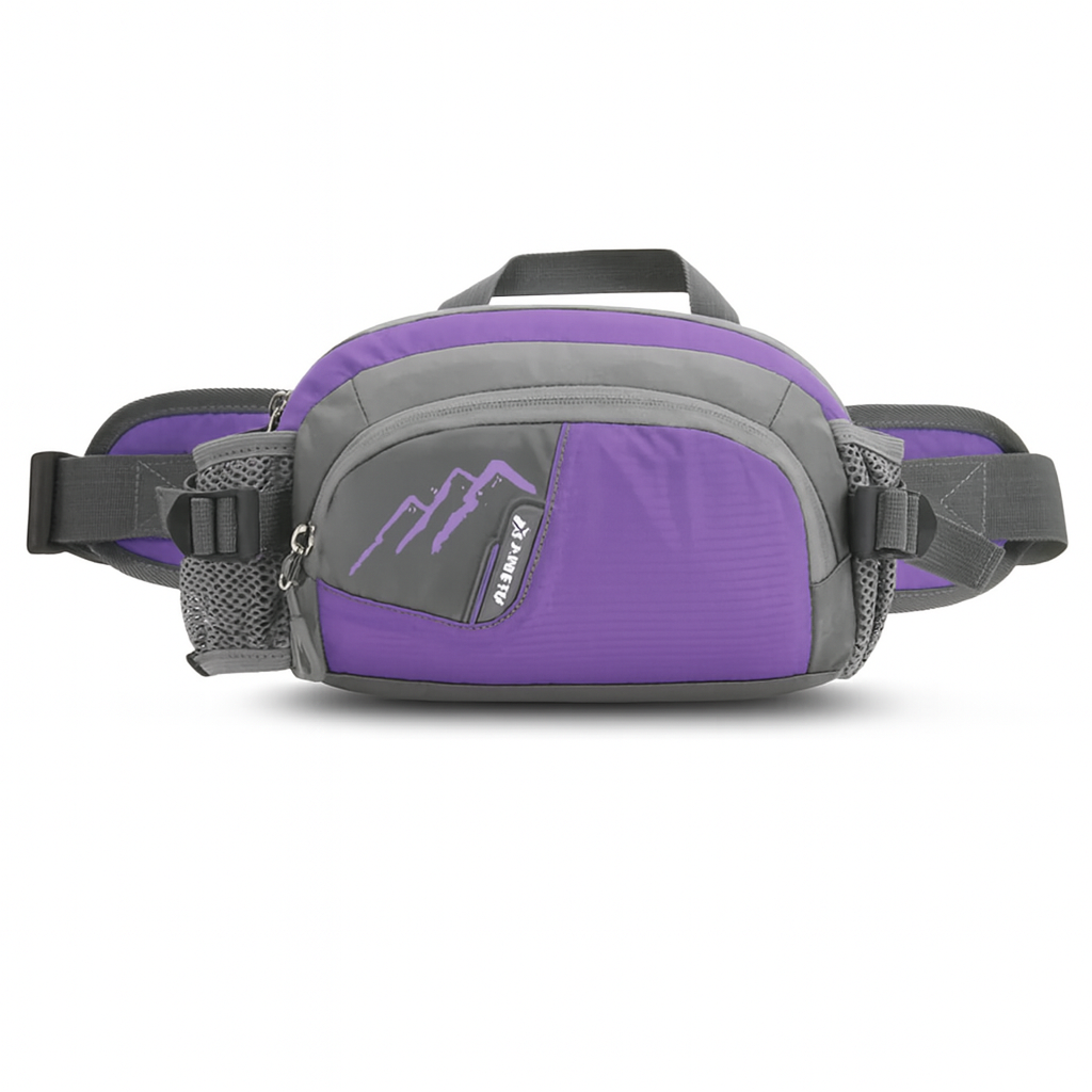 Olyyra Running Belt – Ultralight Water-Repellent, Waterproof Zip Pockets, Adjustable Waist, Breathable Polyester | Jogging, Hiking, Cycling & Outdoor Sports