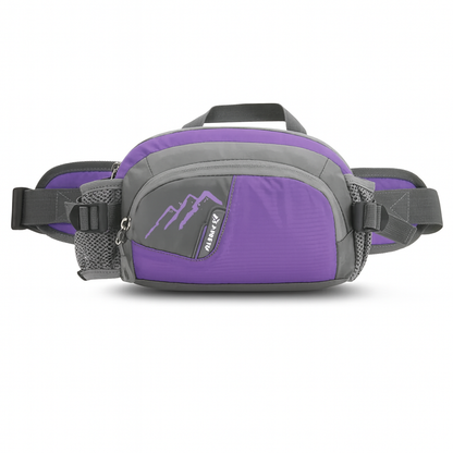 Olyyra Running Belt – Ultralight Water-Repellent, Waterproof Zip Pockets, Adjustable Waist, Breathable Polyester | Jogging, Hiking, Cycling & Outdoor Sports