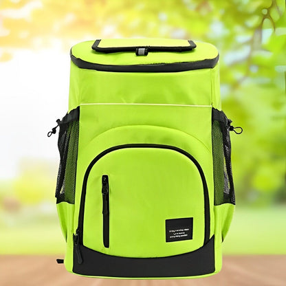 Olyyra Insulated Backpack Cooler Bag – 33L Capacity, Holds 36 Cans or 12 Bottles, Leakproof, Padded Adjustable Straps | Camping, Beach, Hiking & Picnics
