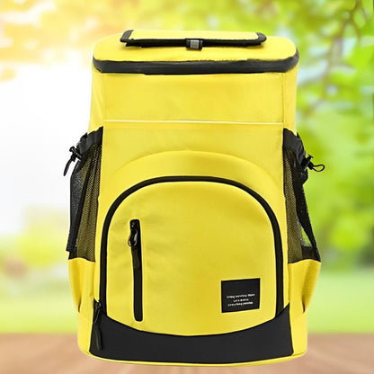 Olyyra Insulated Backpack Cooler Bag – 33L Capacity, Holds 36 Cans or 12 Bottles, Leakproof, Padded Adjustable Straps | Camping, Beach, Hiking & Picnics