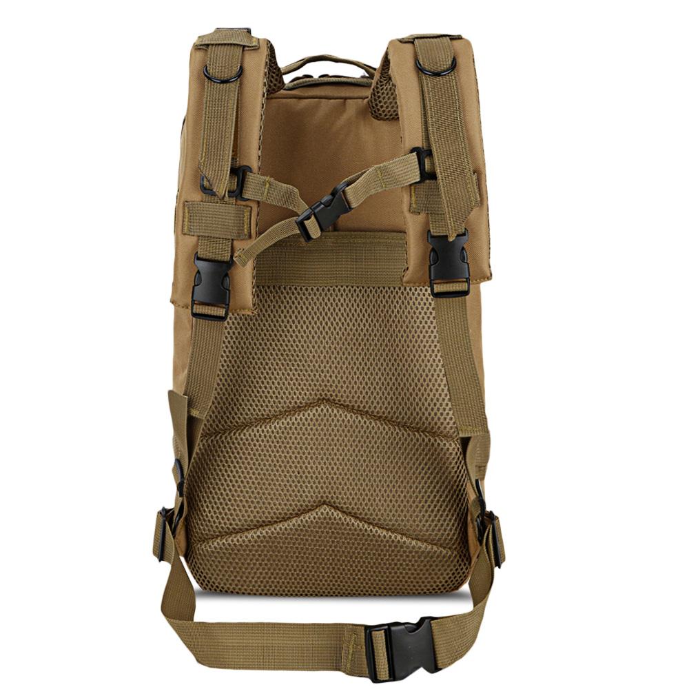Olyyra Military Tactical Backpack 25L – Wear-Resistant, MOLLE System, Multi-Pocket, Padded Straps | Camping, Hiking, Travel & Outdoor Adventures