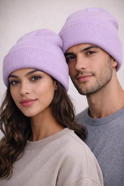 Silk-Lined Knit Beanies