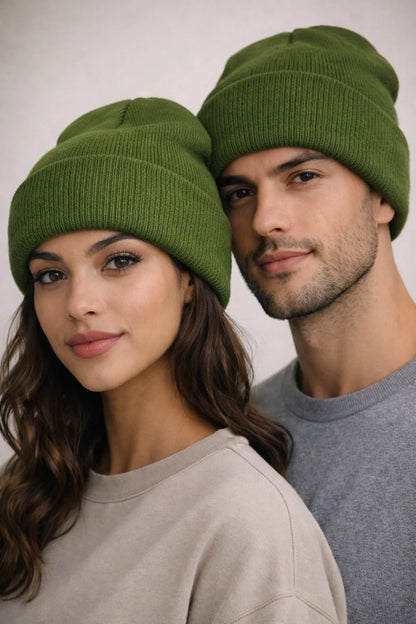 Silk-Lined Knit Beanies