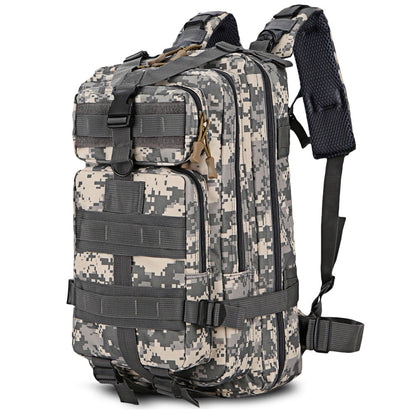 Olyyra Military Tactical Backpack 25L – Wear-Resistant, MOLLE System, Multi-Pocket, Padded Straps | Camping, Hiking, Travel & Outdoor Adventures