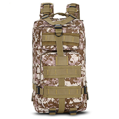 Olyyra Military Tactical Backpack 25L – Wear-Resistant, MOLLE System, Multi-Pocket, Padded Straps | Camping, Hiking, Travel & Outdoor Adventures