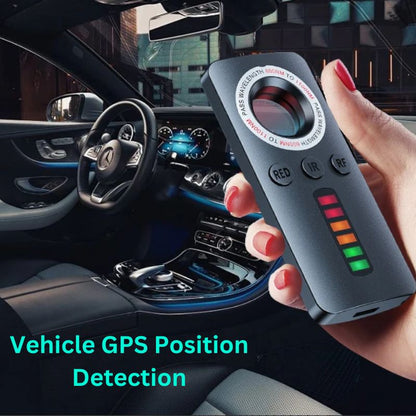 Olyyra Smart Hidden Camera Detector – RF Detection up to 8GHz, IR Infrared Scanning, RED Reflection Mode, 720-Hour Standby, 50g Ultralight | Hotel, Vehicle, Office & Travel Privacy Protection