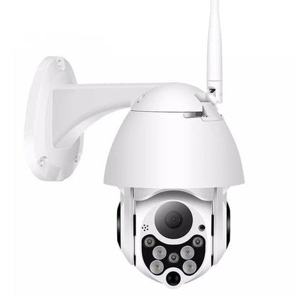 Olyyra WiFi Surveillance Camera – 1080p HD, 320° Pan & 120° Tilt, 3-Mode Night Vision, IP66 Waterproof, Two-Way Audio, 128GB Local + Cloud Storage | Indoor & Outdoor Home Security