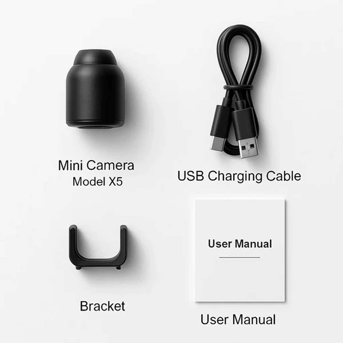 Mini Wireless Hidden Camera - No Monthly Fees
