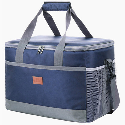 Olyyra 33L Collapsible Waterproof Cooler Tote Bag – 600D Oxford Fabric, Food-Grade PEVA + 8mm EPE Foam Insulation, Shoulder Strap | Picnics, Beach, Camping & Festivals