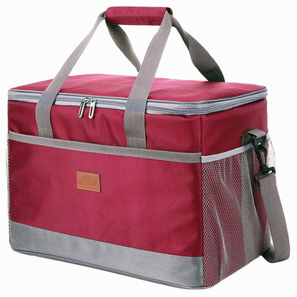 Olyyra 33L Collapsible Waterproof Cooler Tote Bag – 600D Oxford Fabric, Food-Grade PEVA + 8mm EPE Foam Insulation, Shoulder Strap | Picnics, Beach, Camping & Festivals