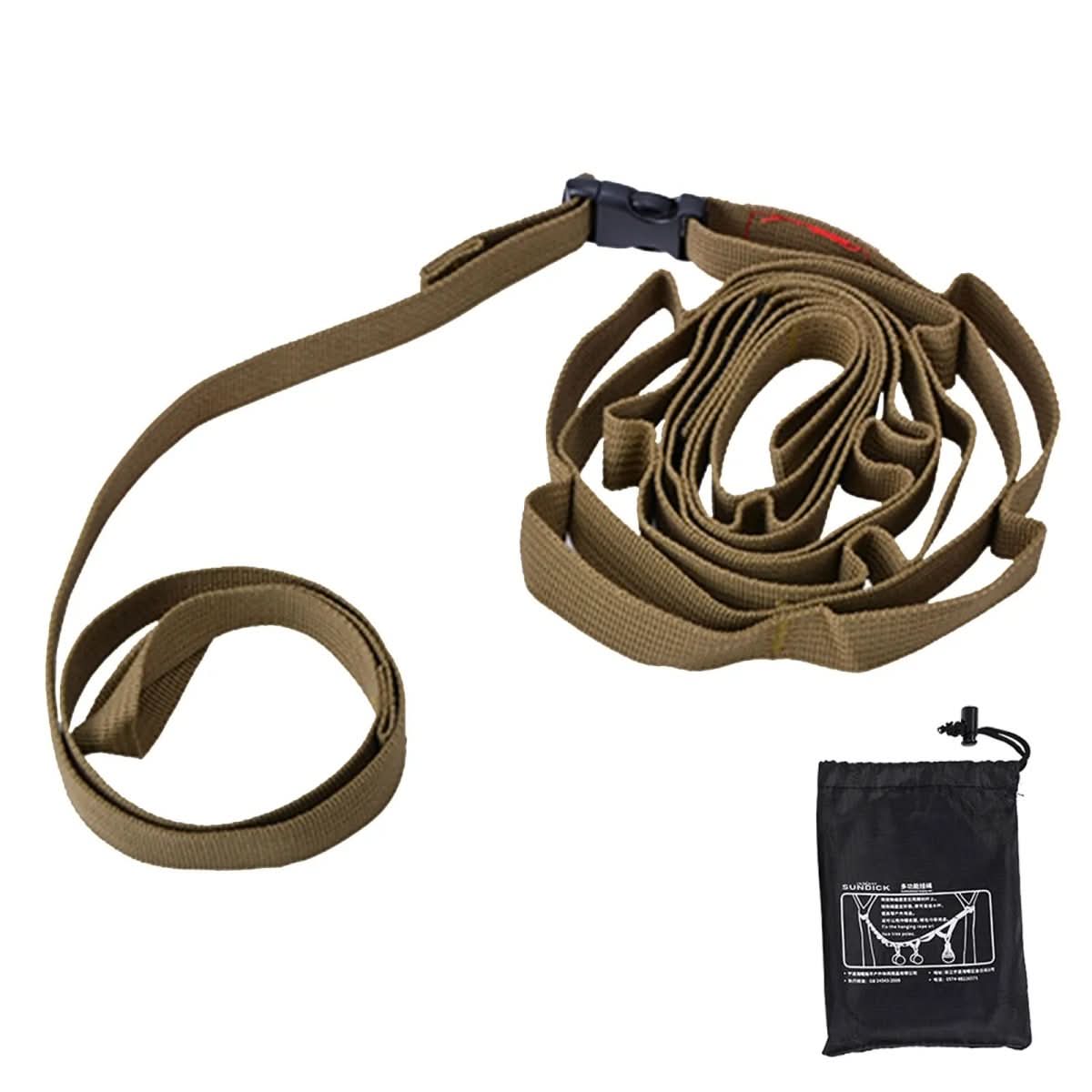 Olyyra Adjustable Hanging Rope for Camping & Hiking – Lightweight Multipurpose Outdoor Lanyard for Tents, Awnings & Gear (6 ft / 16.4 ft)