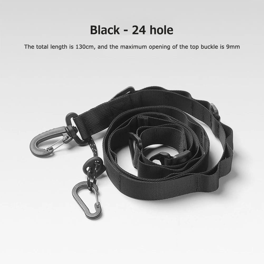 Olyyra Adjustable Hanging Rope for Camping & Hiking – Lightweight Multipurpose Outdoor Lanyard for Tents, Awnings & Gear (6 ft / 16.4 ft)