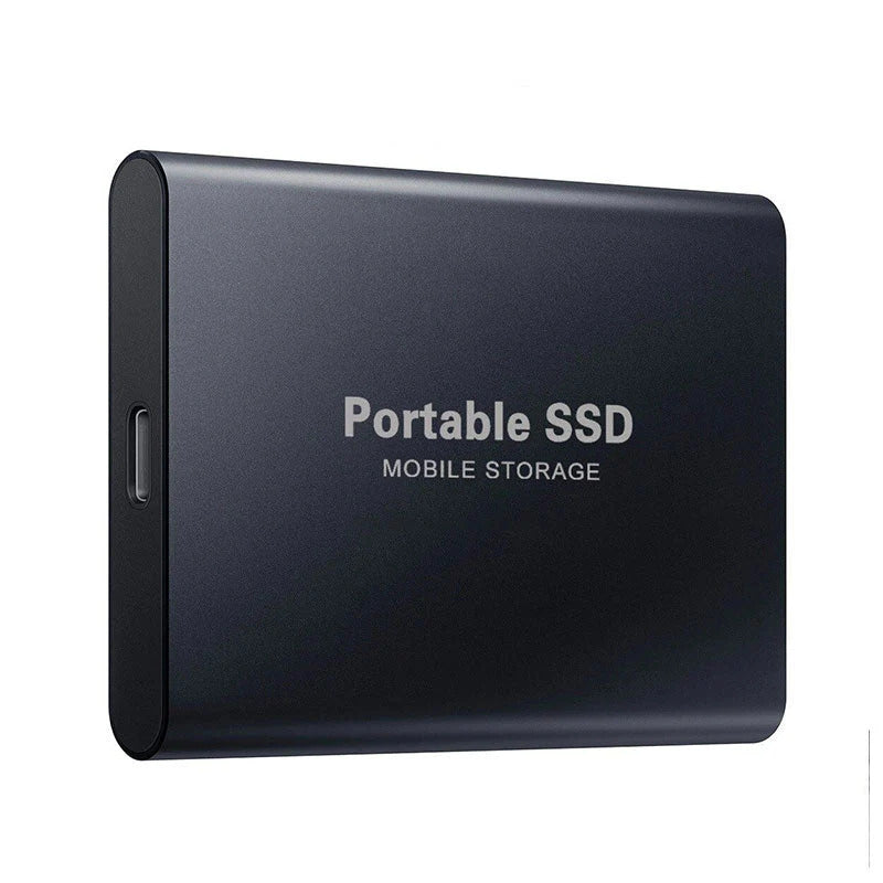 Olyyra Ultra-Slim Portable External SSD – 500 MB/s USB 3.1, Shock-Resistant Aluminum, 1TB–16TB, PS4 & Xbox Compatible | Windows, macOS & Android Storage